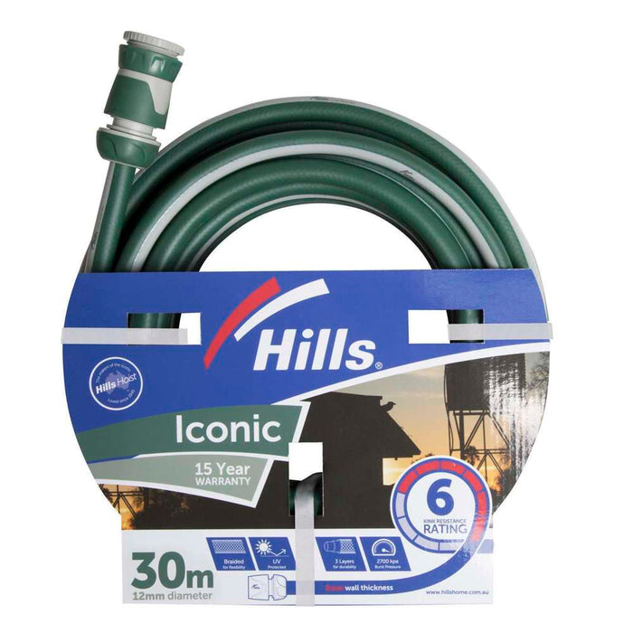 Hills Iconic Garden Hose 12mm x 30m