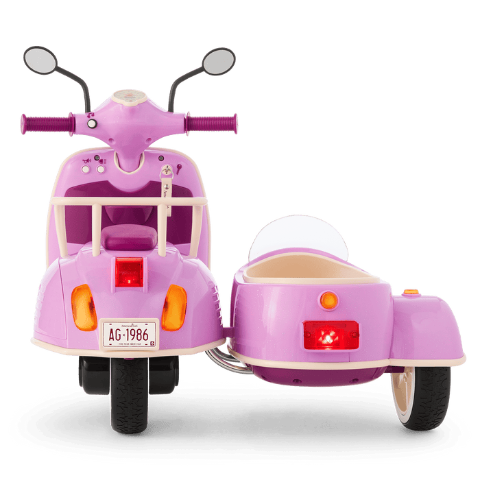 Hit the Road Scooter & Sidecar for 18-inch Dolls