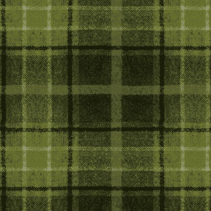 Holly Jolly Flannel Big Plaid- Green