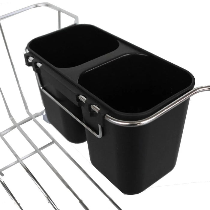 HOME AESTHETICS HA-4401 Dishrack Chrome with Rubbermaid