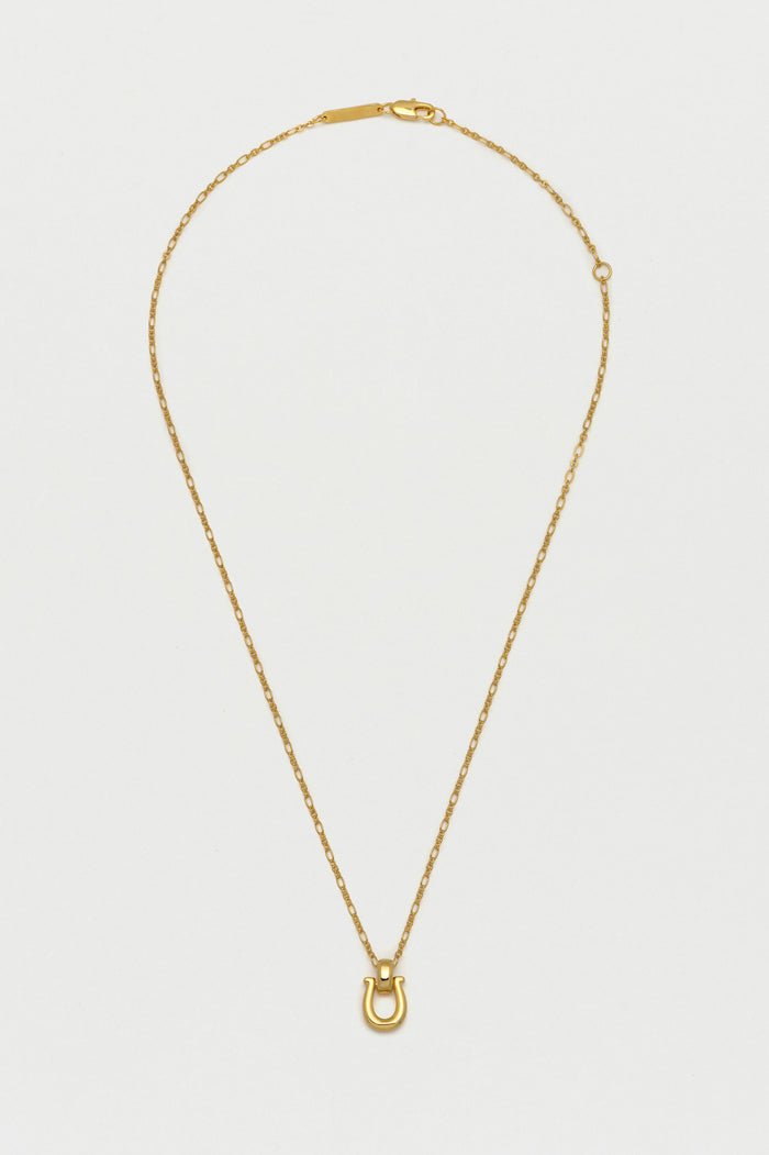 Horseshoe Hinge Necklace