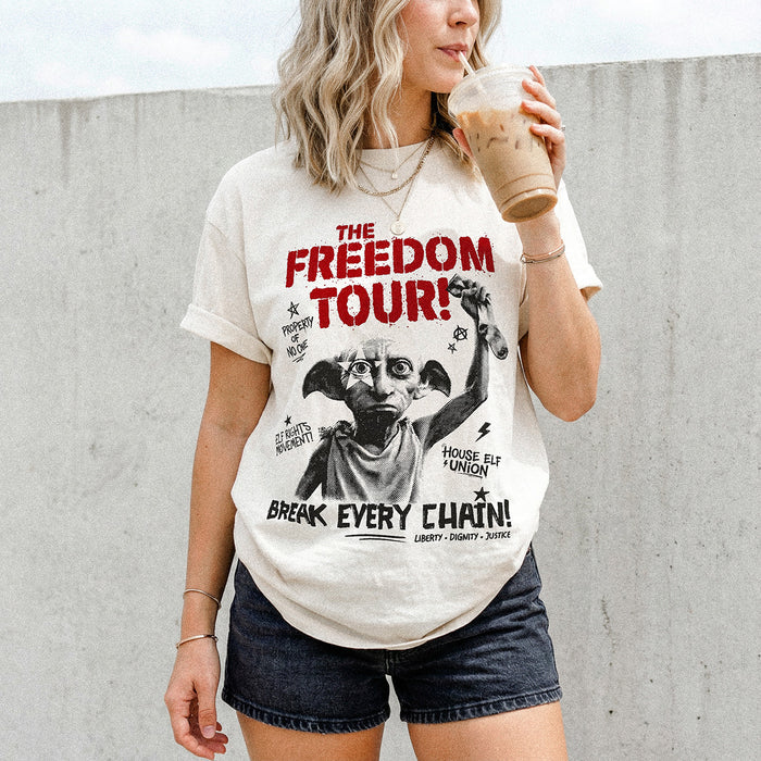 House Elf Freedom Tour Garment Dyed Tee