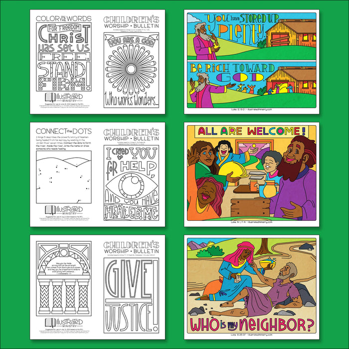 Illustrated Worship Children's Bundle: Summer 2022