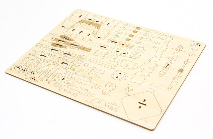 IncrediBuilds: Star Wars: X-Wing 3D Wood Model