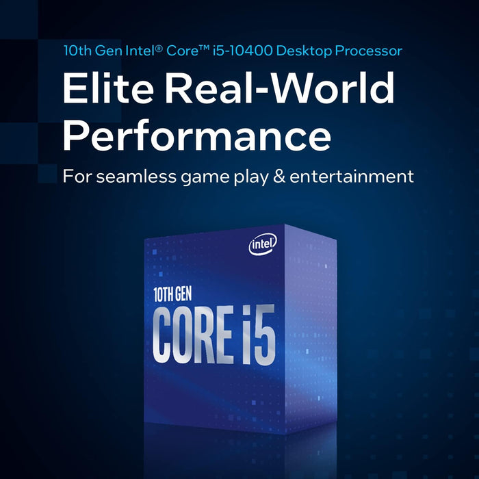 Intel Core i5 10400 Desktop Processor  BX8070110400