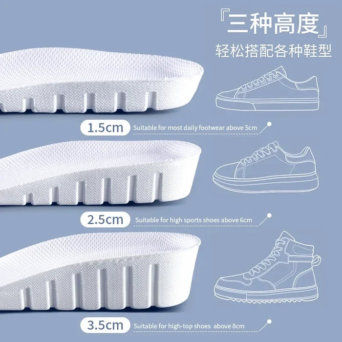 Invisible Height Increase Insoles for Men & Women (1.5–3.5cm)
