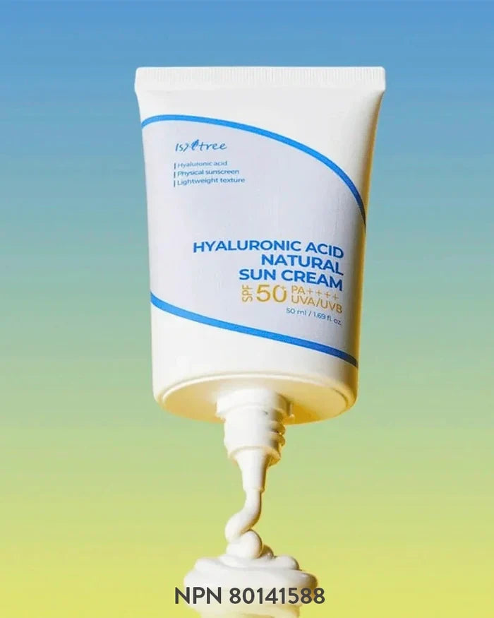 ISNTREE Hyaluronic Acid Natural Sun Cream SPF 50