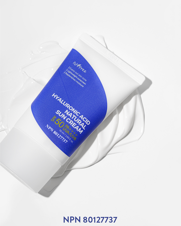 ISNTREE Hyaluronic Acid Natural Sun Cream SPF 50