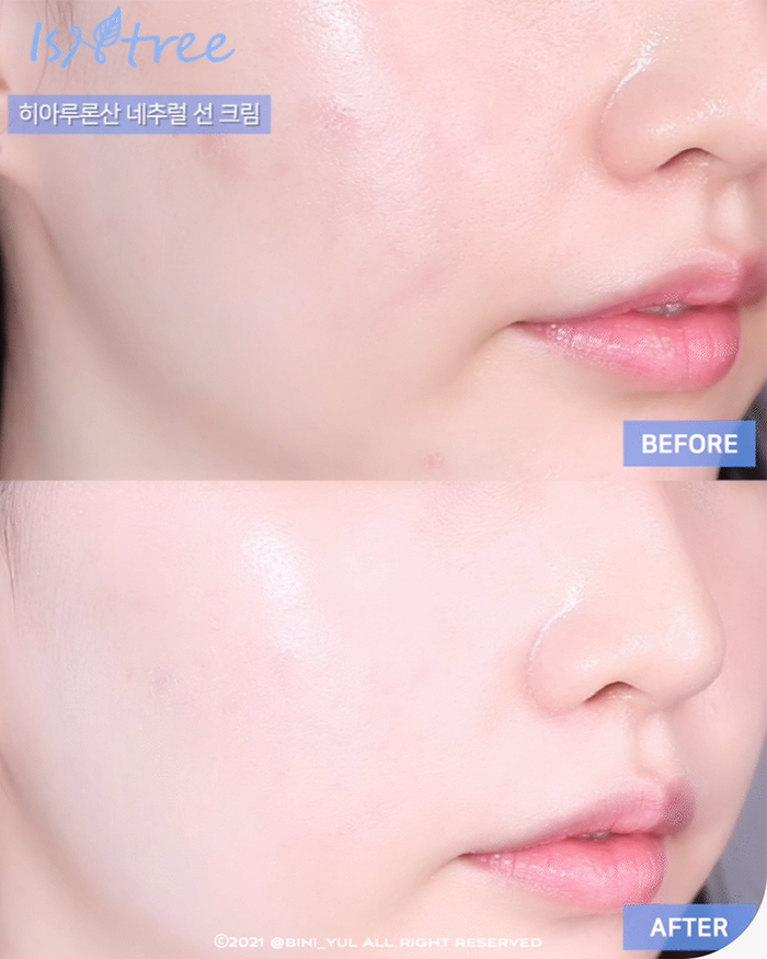 ISNTREE Hyaluronic Acid Natural Sun Cream SPF 50