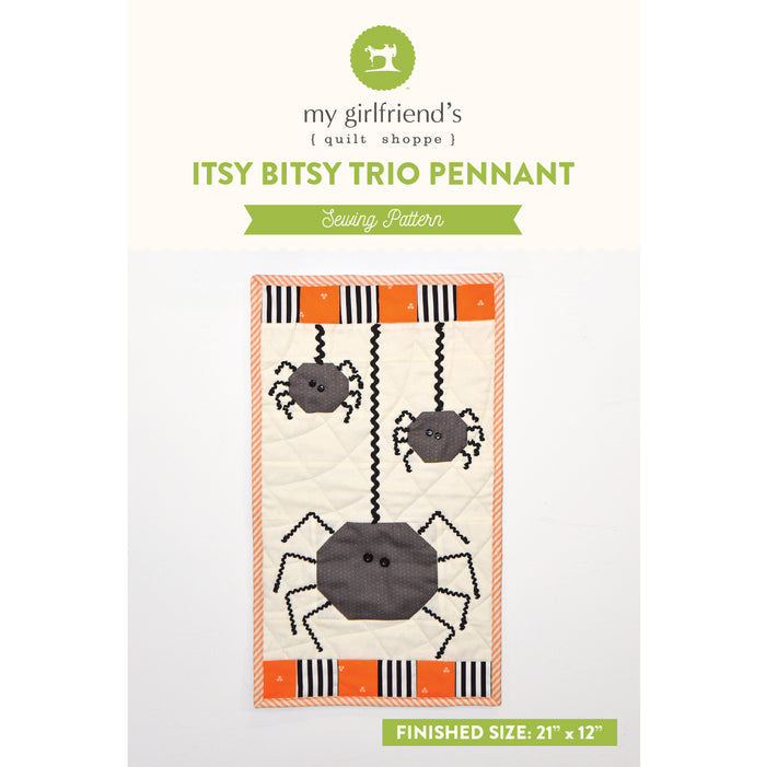 Itsy Bitsy Trio Pennant (Downloadable Sewing Pattern)