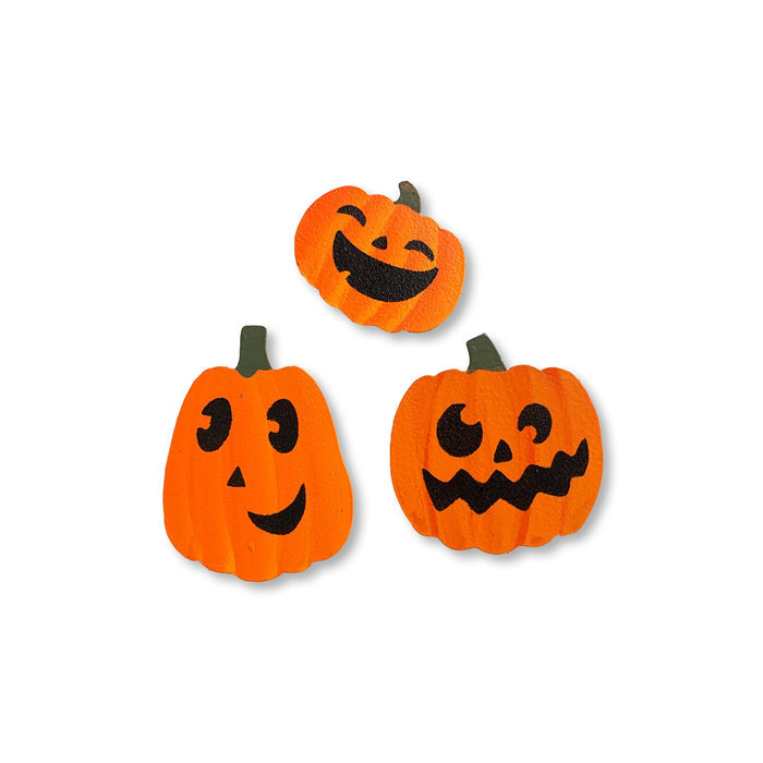 Jack-O'-Lantern Magnets S/3