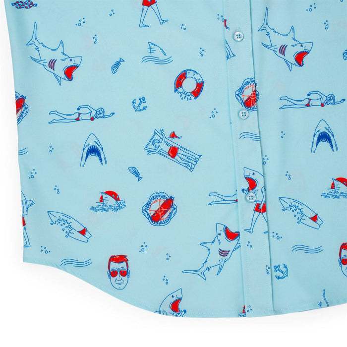 RSVLTS Jaws Short Sleeve Shirt Jaws "Amity Island Welcomes You" – KUNUFLEX Short Sleeve Shirt