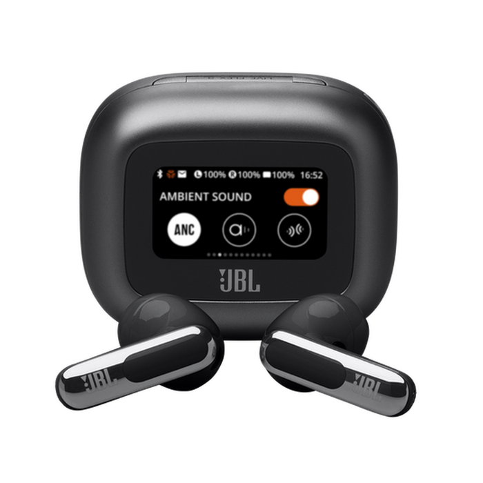 JBL Live Flex 3 True Wireless Noise-Cancelling Open-Stick Earbuds Black | JBLLIVEFLEX3BLK JBL Earbuds Euronics Ireland
