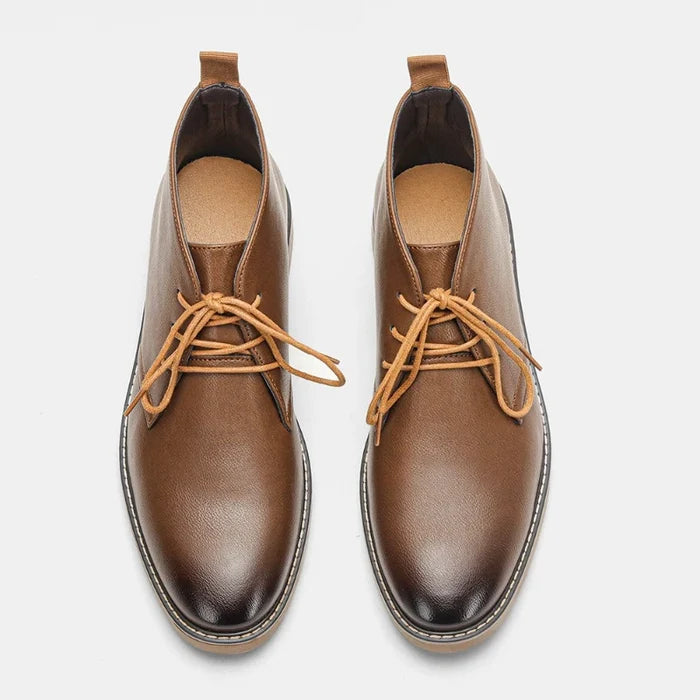 Jean-Marc Tassinelli Classic Leather Chukka Boots