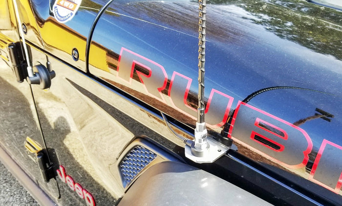 Jeep JL & Gladiator GMRS Radio Kit - NMO Antenna Mount | Right Channel Radios