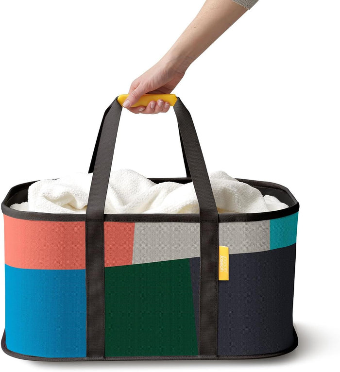 Joseph Joseph 50047 Jonathan Lawes Hold-All Collapsible Laundry Basket, 35L