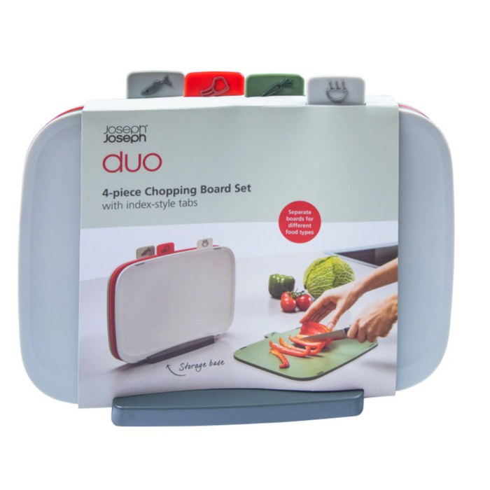 Joseph Joseph Duo 4 Piece Chopping Board Set