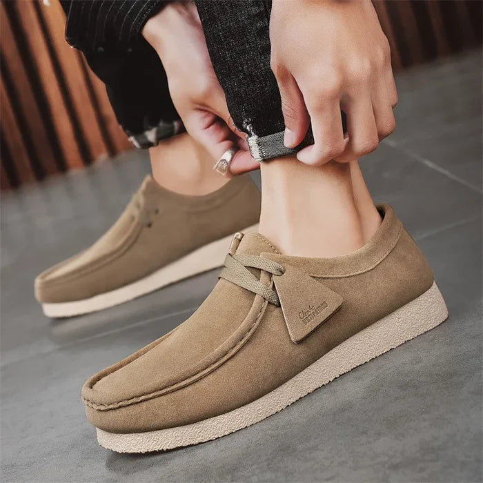 Jules Armandin Men’s Suede Driving Loafers