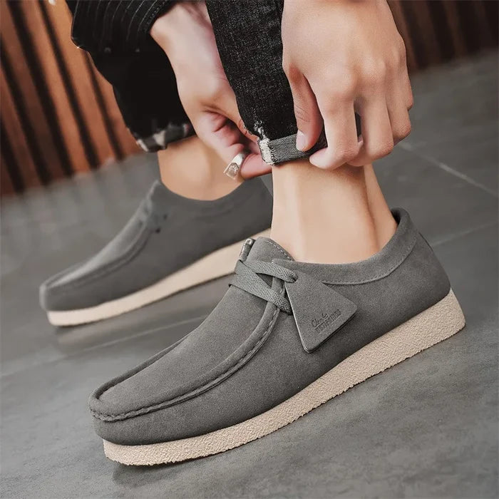 Jules Armandin Men’s Suede Driving Loafers