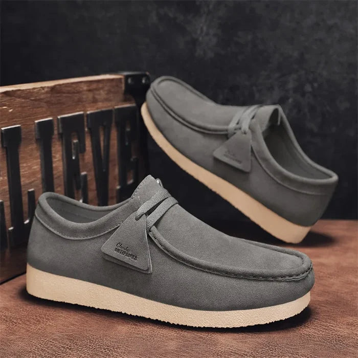 Jules Armandin Men’s Suede Driving Loafers