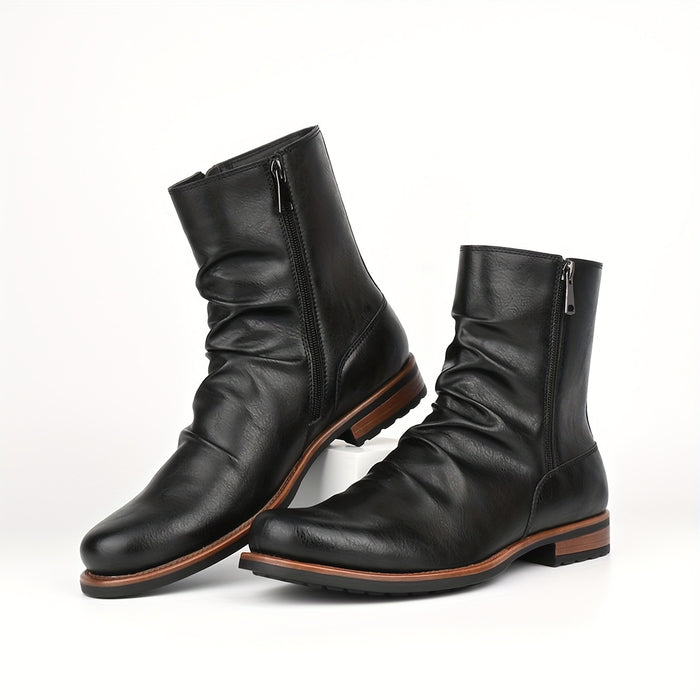 Julien Perrotin Leather Ankle Boots