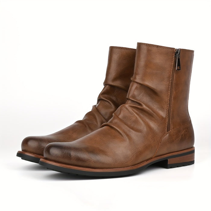 Julien Perrotin Leather Ankle Boots