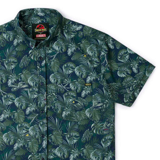 RSVLTS XS Jurassic Park Short Sleeve Shirt Jurassic Park "Clever Girl" – KUNUFLEX Short Sleeve Shirt