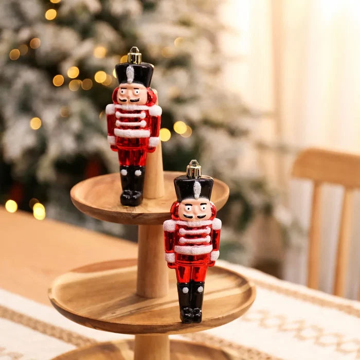 Set d'ornements de sapin Karaca Home Noël Casse-Noisette, 2 pièces