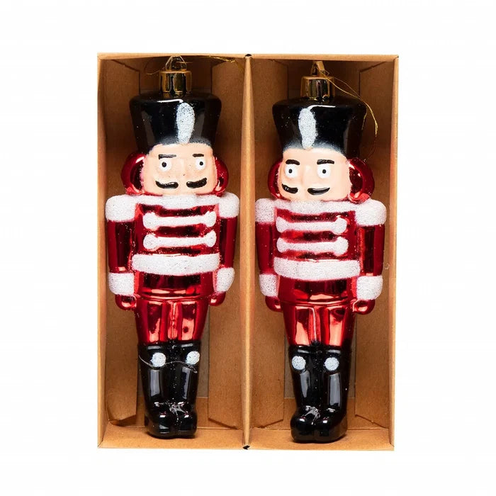 Set d'ornements de sapin Karaca Home Noël Casse-Noisette, 2 pièces