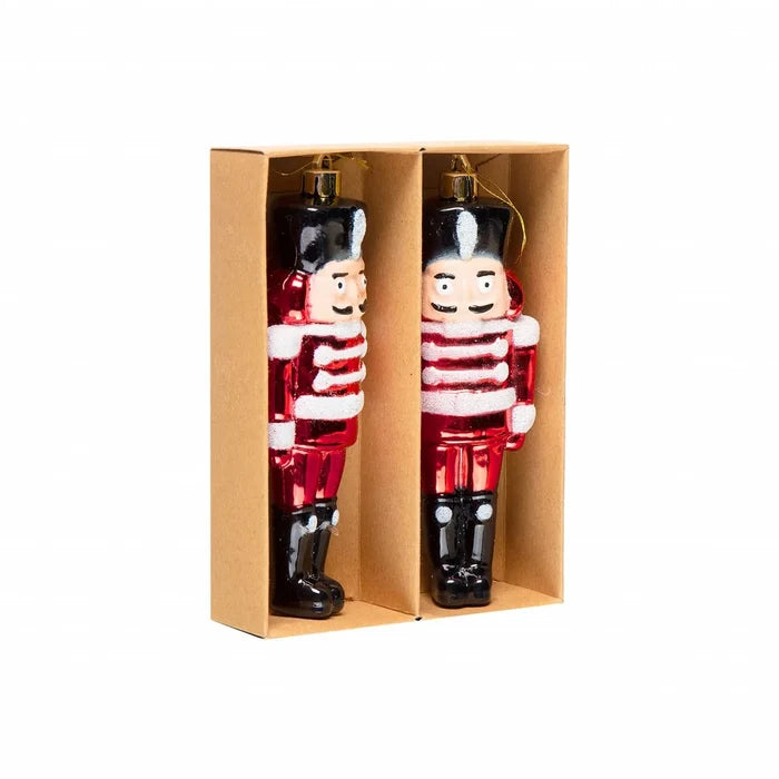 Set d'ornements de sapin Karaca Home Noël Casse-Noisette, 2 pièces