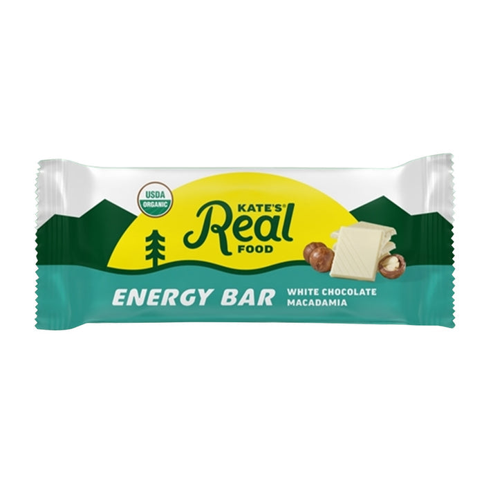 Kate's Real Food Macadamia Nut White Chocolate Bar Treats - 12 Count