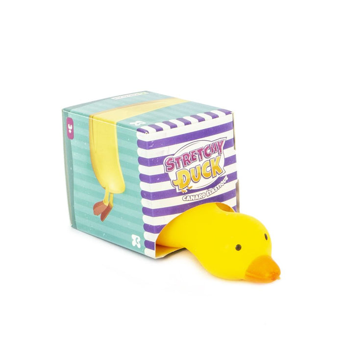 Keycraft 4 Inch Stretchy Rubber Duck Squishy Sensory Fidget Toy