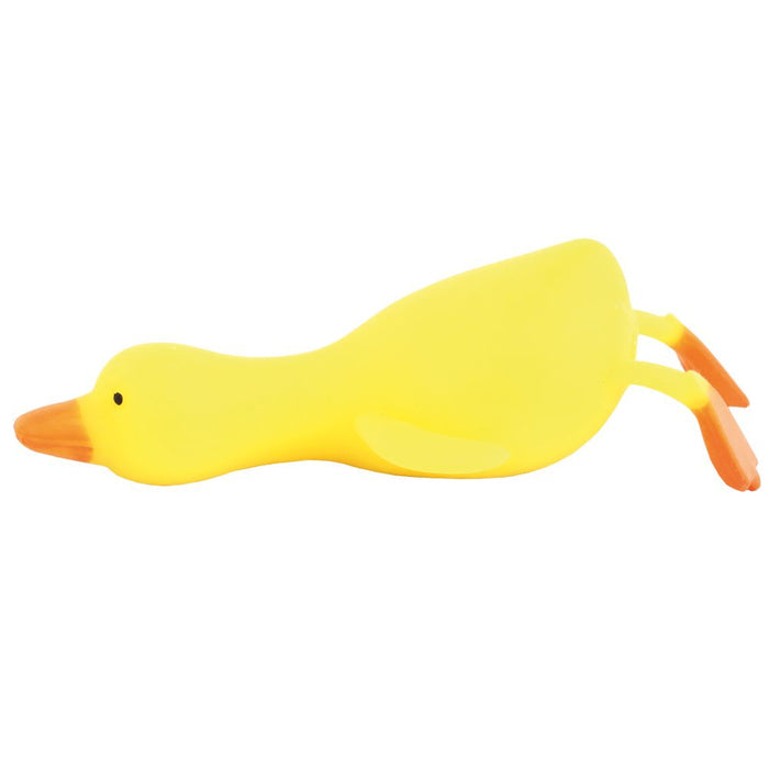 Keycraft 4 Inch Stretchy Rubber Duck Squishy Sensory Fidget Toy