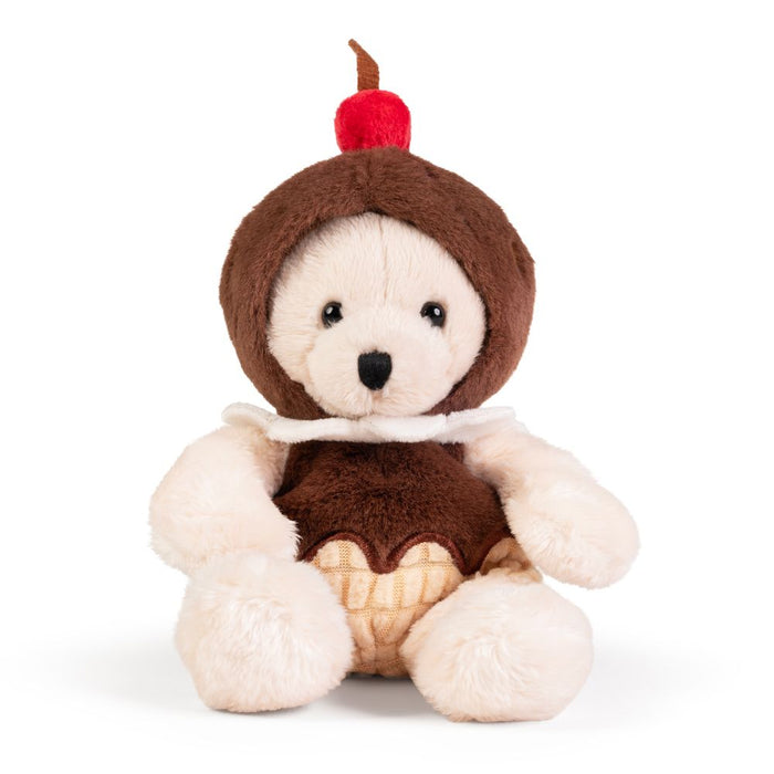 Keycraft 7 Inch Ice Cream LITTLE Dress Up Bear Plush Toy - Assorted
