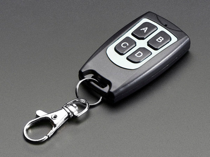 Keyfob 4-Button RF Remote Control - 315MHz [discontinued] by Adafruit - The Pi Hut