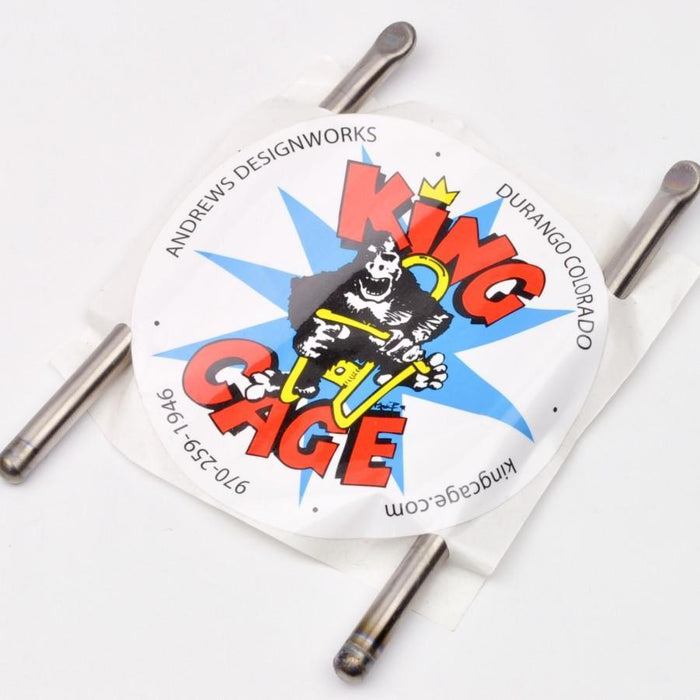 King Cage - Ti Tire levers (pair)