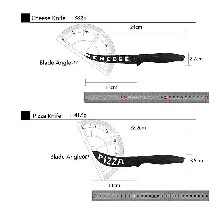 Kitchen 17 Pc Knife Set w/ Block & Sharpener Chef Bread Steak Knives -Home Living Store - -