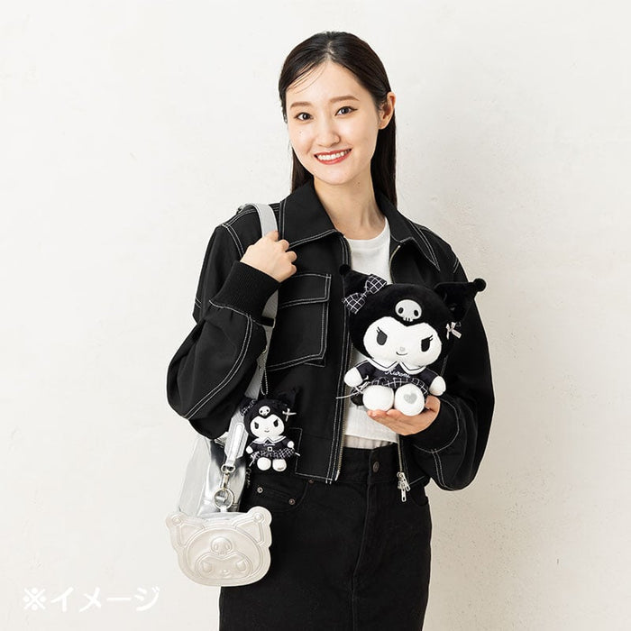 Kuromi 8" Plush (Silver Houndstooth Series) Plush Japan Original