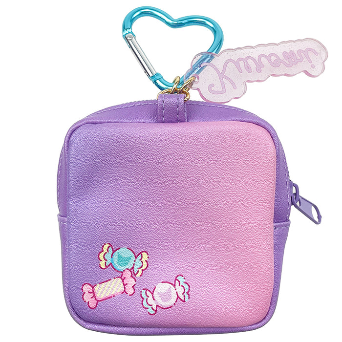 Kuromi Mini Zip Pouch (Kuromi Loves U) Accessory Global Original