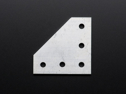 L-Plate for 2020 Aluminum Extrusion by The Pi Hut - The Pi Hut