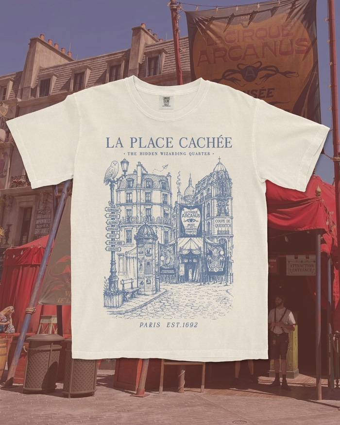 La Place Cachee Garment Dyed Tee