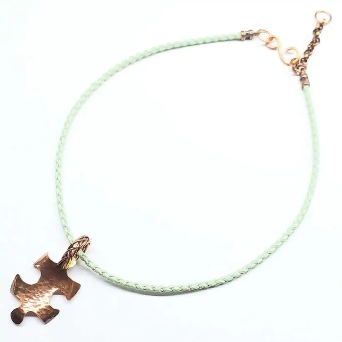 AMD1342autism awareness pendant 14K Gold Filled Wrapped PendantCharms & PendantsChoker$ 50.00Alexa Martha Designs