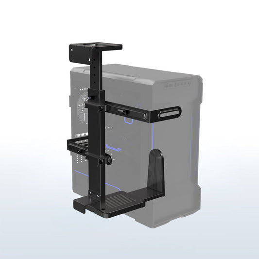 Large Under Desk and Wall PC Mount