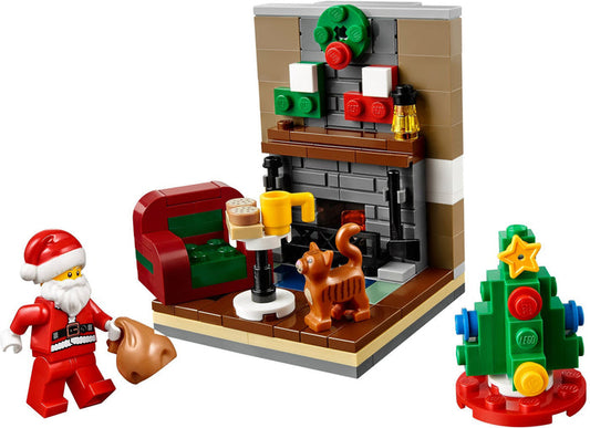 Lego 40125 Christmas Santa's visit - Lego Minifigures Frame Display - 1