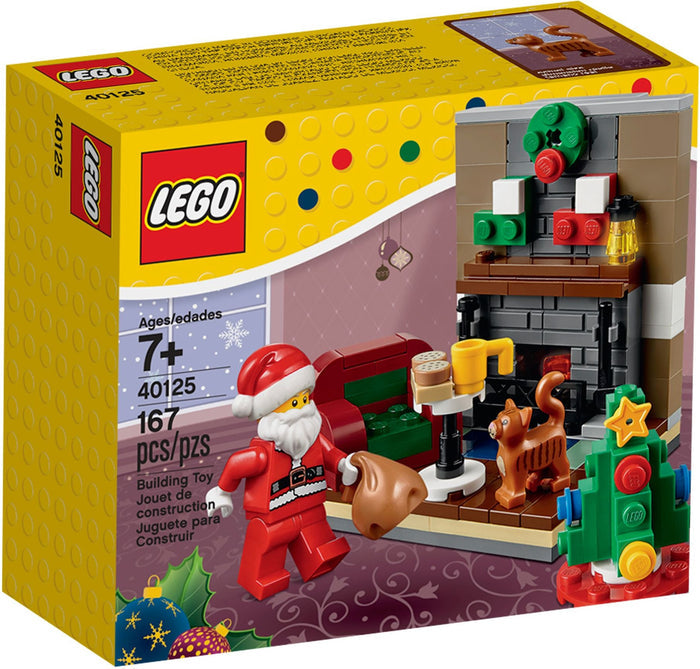 Lego 40125 Christmas Santa's visit - Lego Minifigures Frame Display - 2