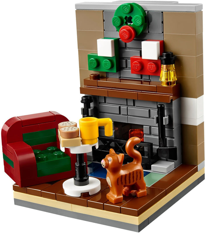 Lego 40125 Christmas Santa's visit - Lego Minifigures Frame Display - 5