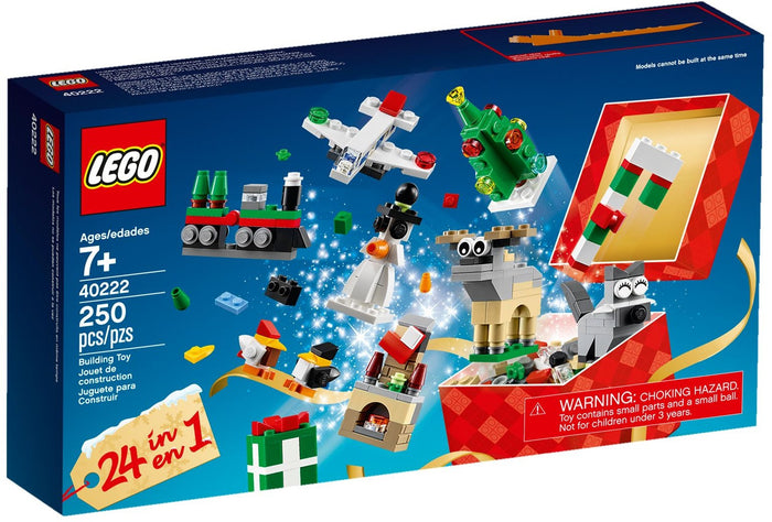 Lego 40222 Christmas Build Up Advent Calendar - Lego Minifigures Frame Display - 1