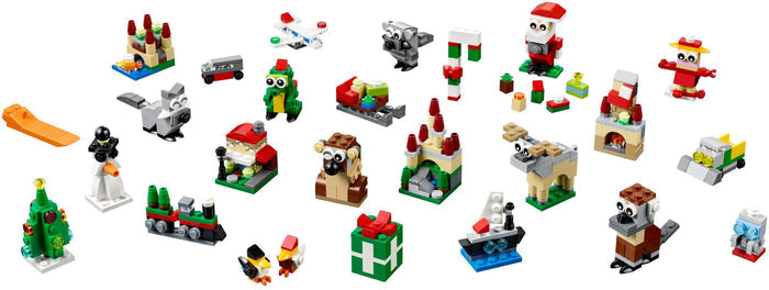 Lego 40222 Christmas Build Up Advent Calendar - Lego Minifigures Frame Display - 2