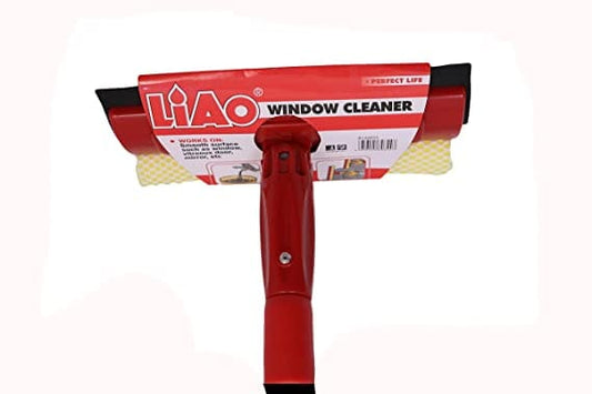 LIAO Window Cleaner with 9" Head & 75-125CM Telescopic Handle- B130003 MEGA