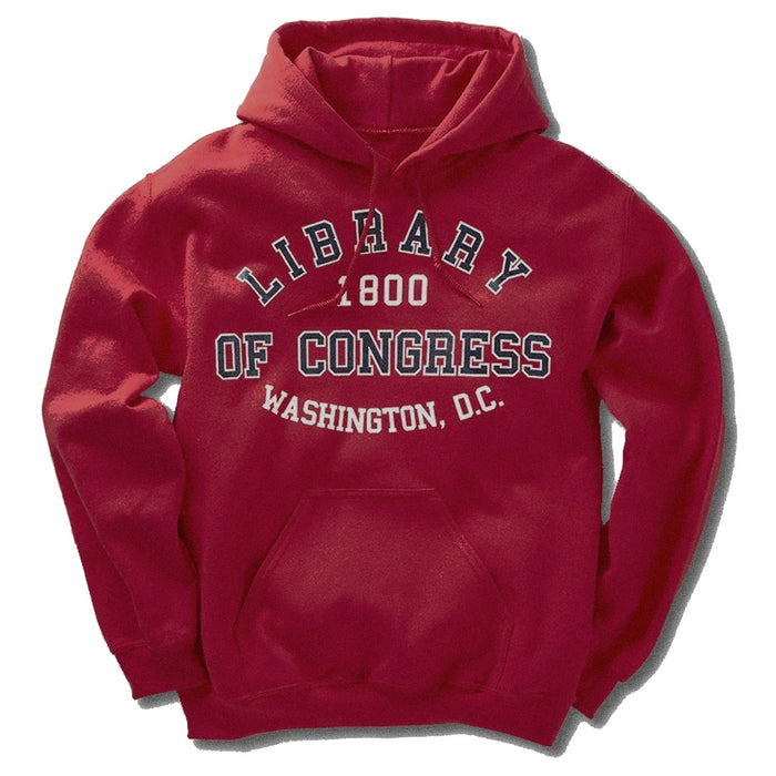 Library Of Congress Adult Hoodie